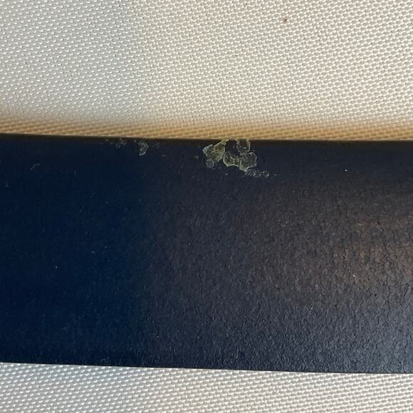 Ferragamo Leather Men's Belt, Blue - about 47 inches long - Picture 13 of 13